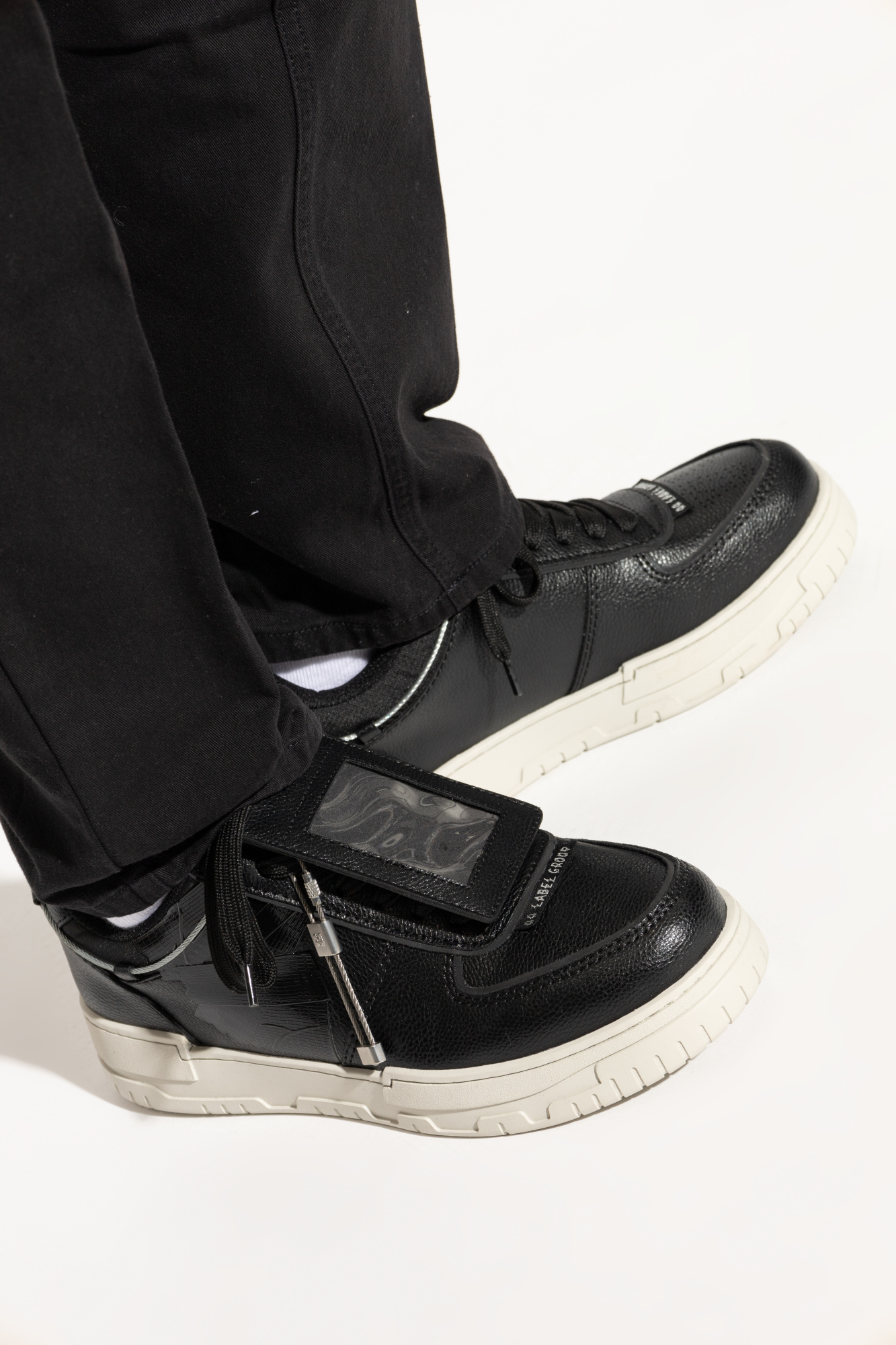 スニーカー 44 LABEL Men Sneakers B0030601 FA415 311 BLACK Black 'Avril' sneakers 44 Label Group - Vitkac AS